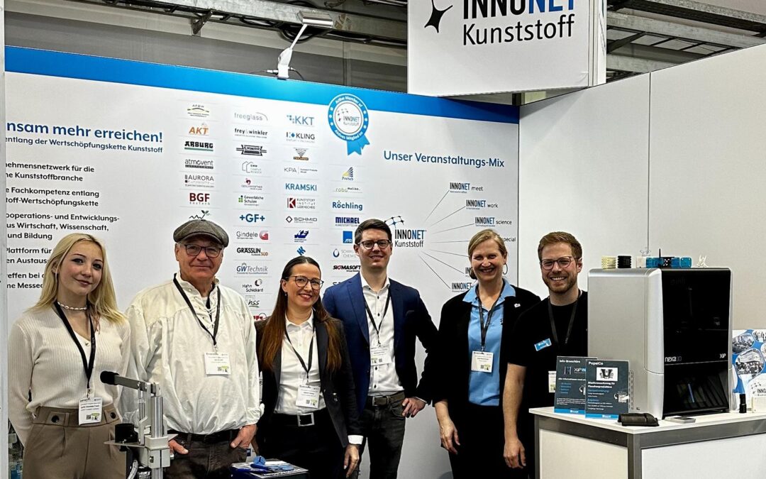 INNONET Stand auf der KPA, „Kunststoffprodukte aktuell“